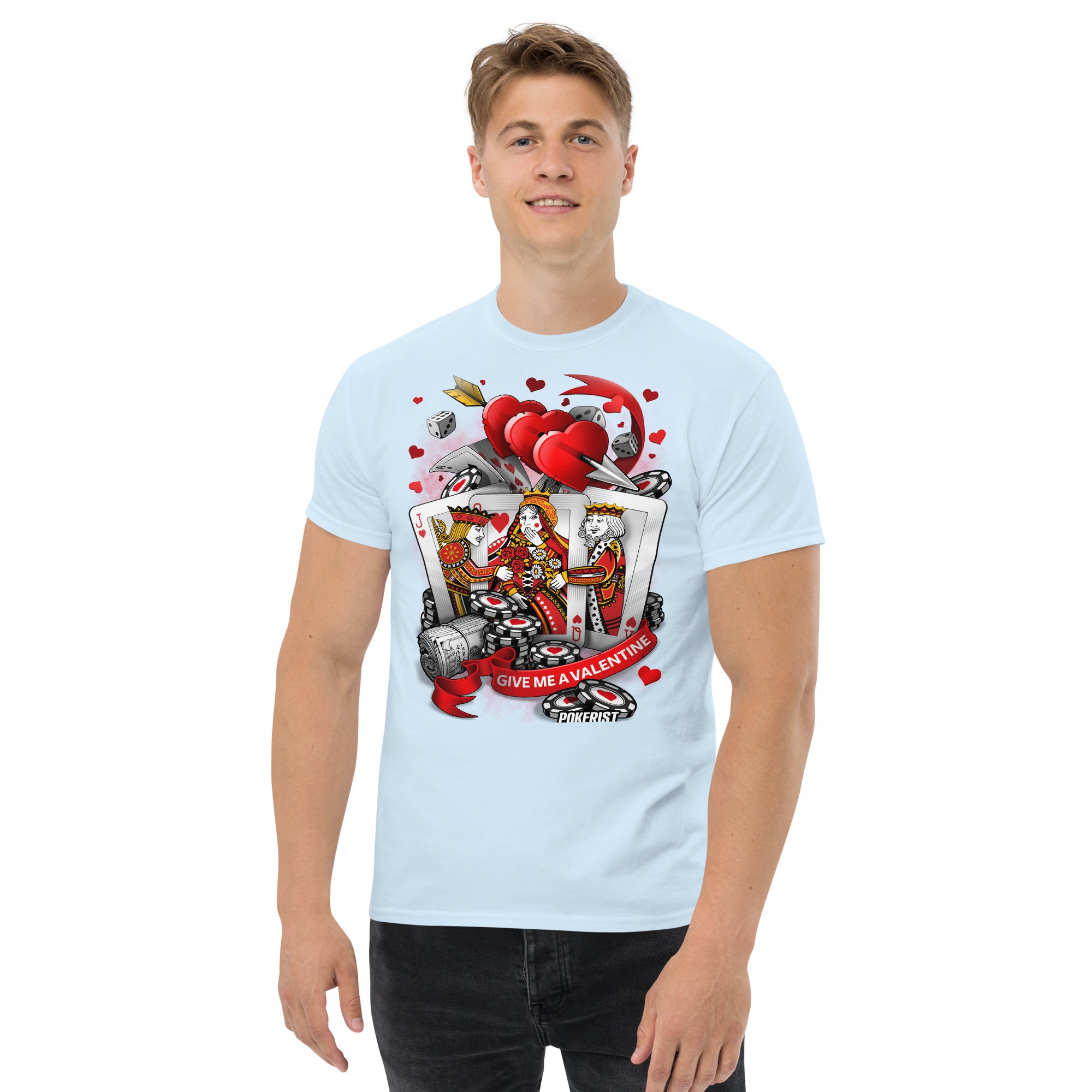 Give Me A Valentine - Men's classic tee - Pokerist