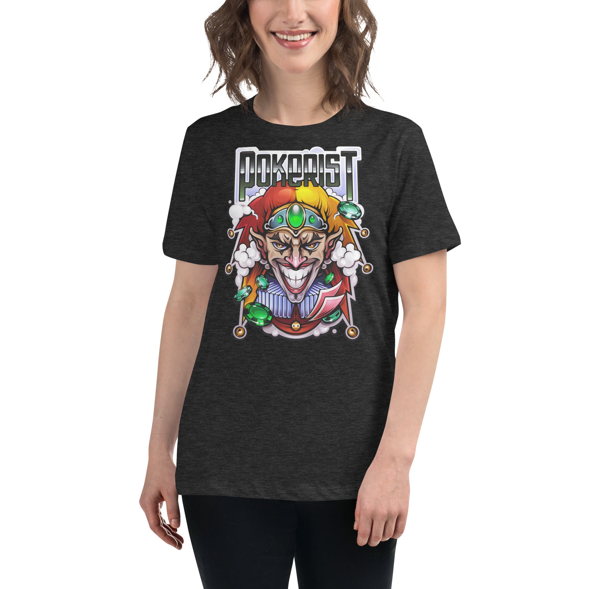 Scary Joker - Women's Relaxed T-Shirt
